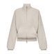 Hoodie with Embroidered Logo beige, XS