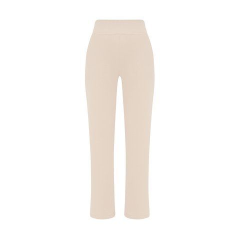 Pantalones palazzo acolchados ASH beige