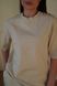 T-shirt WAKE ME FOR CHAMPAGNE beige