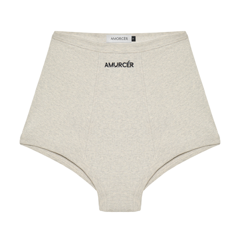 Boxer shorts with Signature Embroidery beige, XS